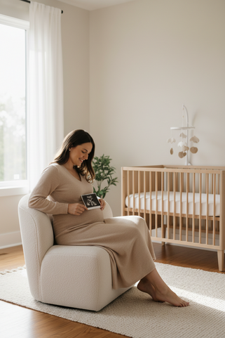 SSW Rechner bei BabyLions® mit Informationen zu Mutterschutz, Schwangerschaftswoche, Geburtstermin und hilfreichen Tipps für werdende Eltern auf dem Smartphone angezeigt