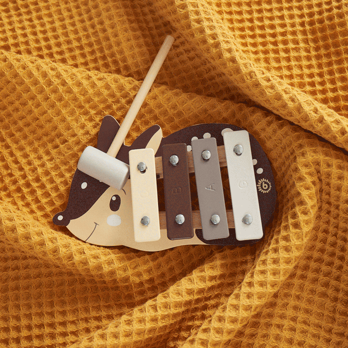 Mini Xylophon aus Holz – Fuchs & Reh