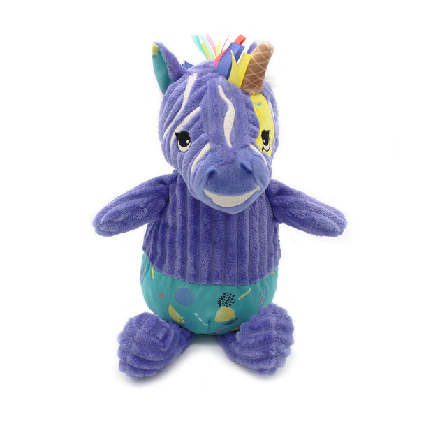 Zebra Kuscheltier mit Geschenk-Spardose – Kiprokos, 22cm