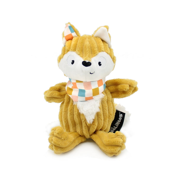Fuchs Kuscheltier mit Geschenk-Spardose – Cyranos, 22cm