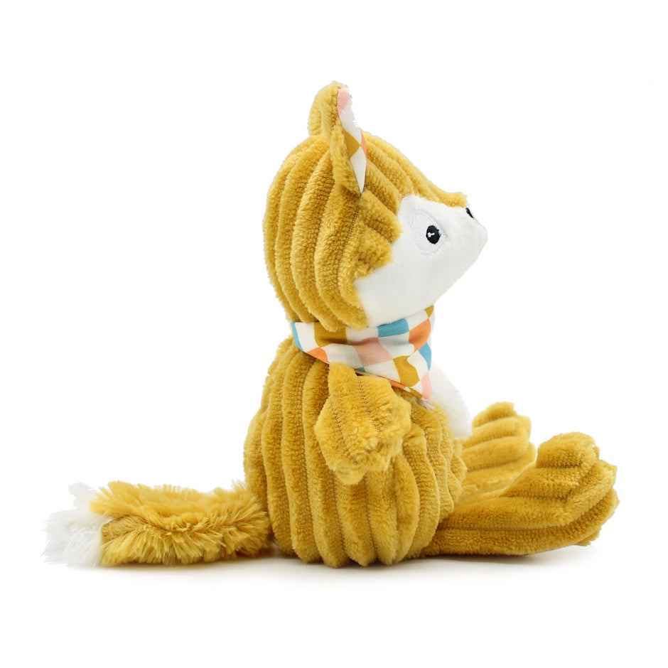 Fuchs Kuscheltier mit Geschenk-Spardose – Cyranos, 22cm