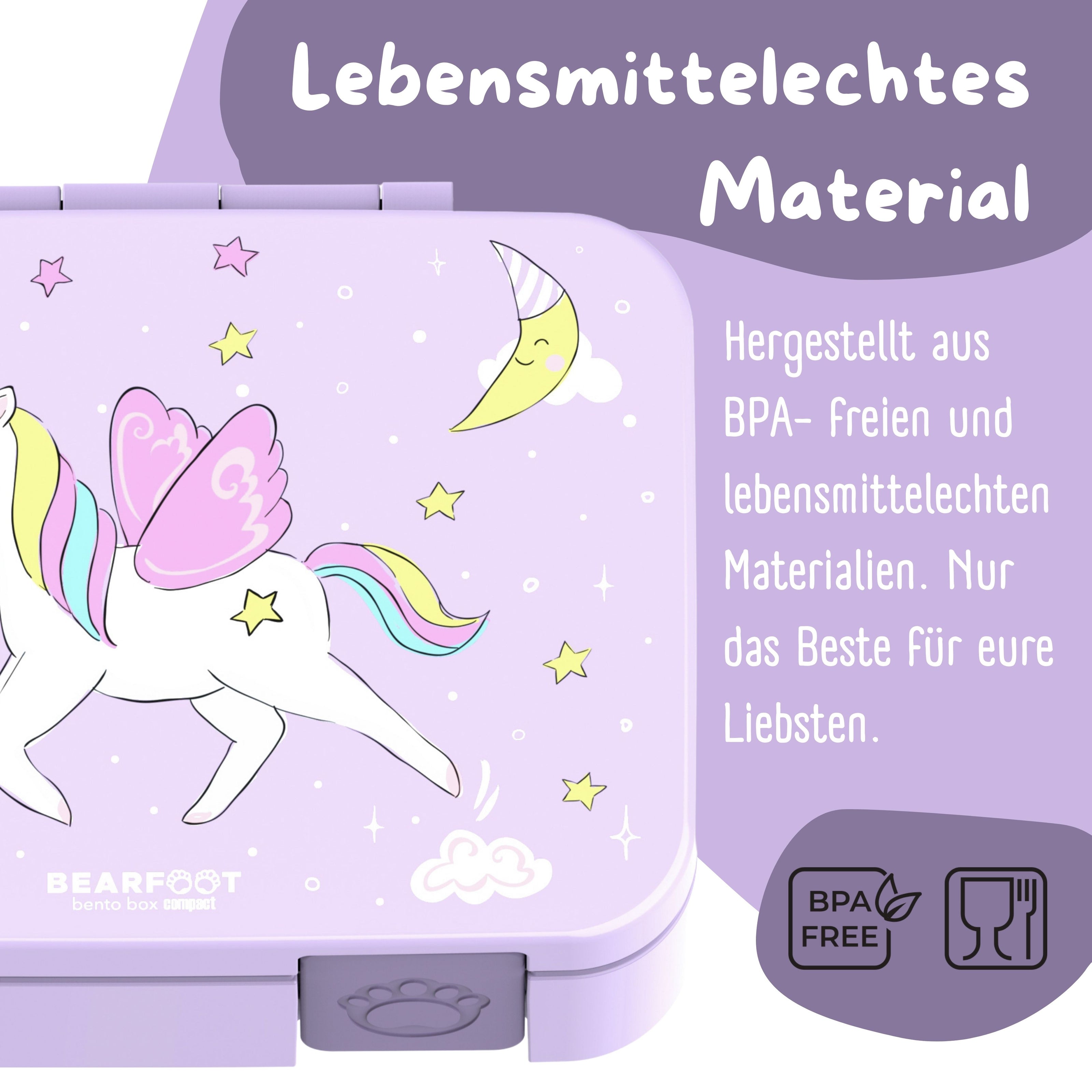 Kinder Lunchbox Bundle Einhorn – Brotdose & Trinkflasche Set