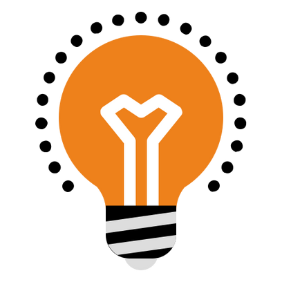 Glühbirne als Symbol für Innovation und kreative Produktentwicklung bei BabyLions