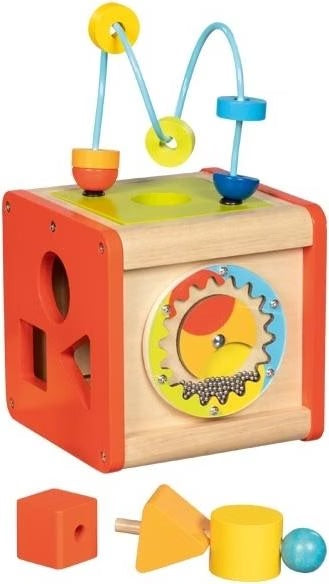 Activity- & Motorikwürfel Beatbox – Lernspaß aus Holz