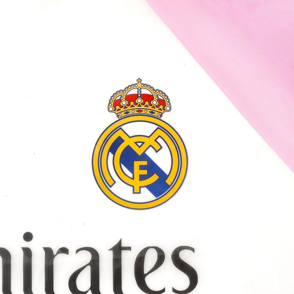 Real Madrid Baby Esslern-Bundle Rosa – Geschirrset & Lätzchen