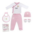 Real Madrid Baby Erstausstattungs-Set 5-teilig – Blau oder Rosa