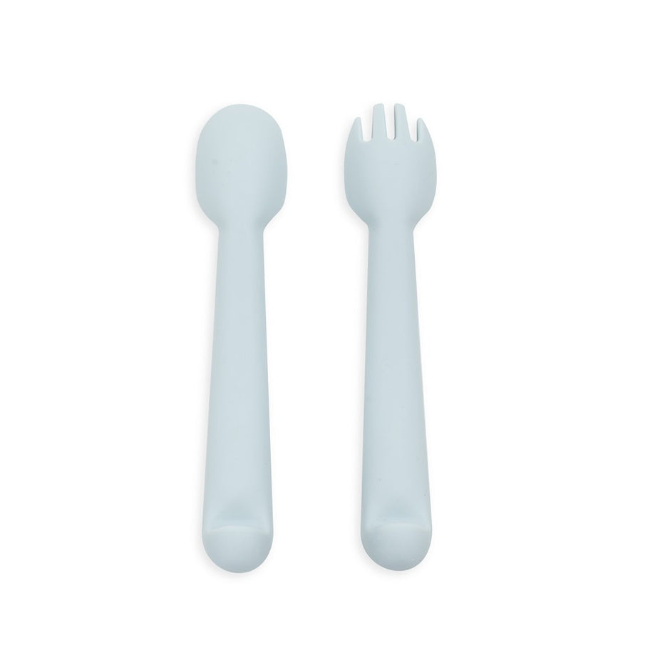 besteck Real Madrid – Silikon Set Blau (Langgriff)