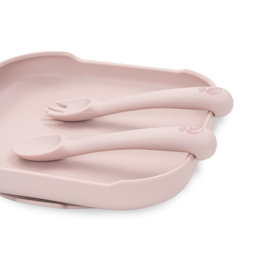 besteck Real Madrid – Silikon Set Rosa (Langgriff)