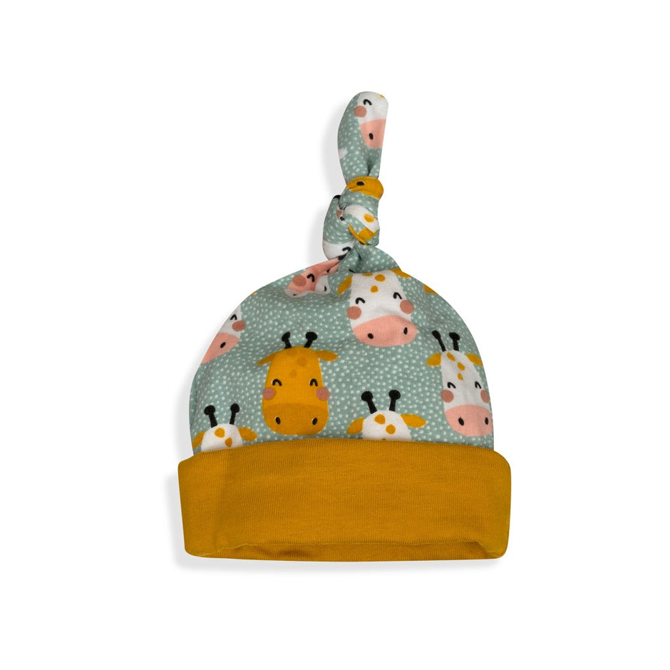 Baby Geschenkset Löwe – Mütze, Lätzchen, Schnuffeltuch & Söckchen (4-teilig)