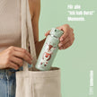 BEARFOOT TINY Thermo Kinder Trinkflasche Reh 200 ml in Tragetasche – kompakte BPA-freie Edelstahl-Trinkflasche für Kindergarten, Ausflüge und unterwegs