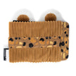 Baby Fotoalbum Tiger Plüsch Rückseite mit Muster – Stoffalbum mit 10 Fototaschen