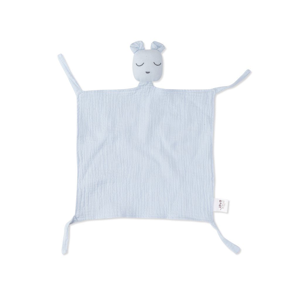 Baby Geschenkset 3 - teilig – Schmusetuch, Lätzchen & Beißring - Babylions