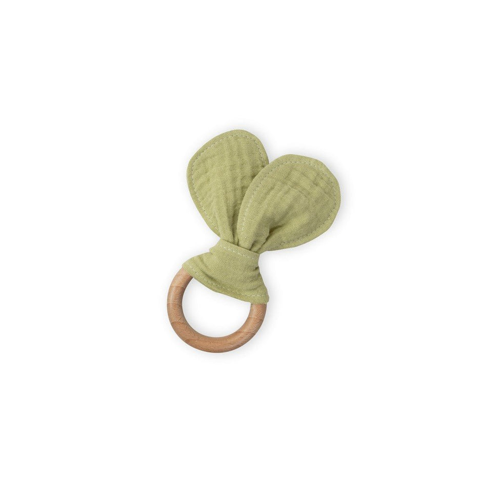 Baby Geschenkset 3 - teilig – Schmusetuch, Lätzchen & Beißring - Babylions