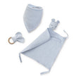 Baby Geschenkset 3 - teilig – Schmusetuch, Lätzchen & Beißring - Babylions
