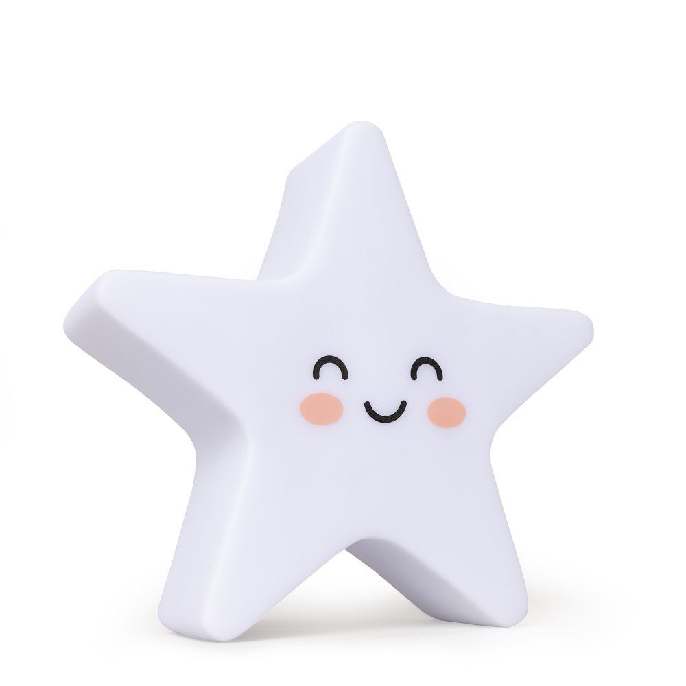 Baby Geschenkset mit weicher Decke & Nachtlicht – in Blau oder Rosa - Babylions