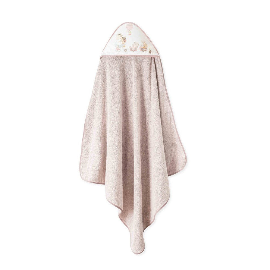 Baby Kapuzentuch rosa weiches Handtuch