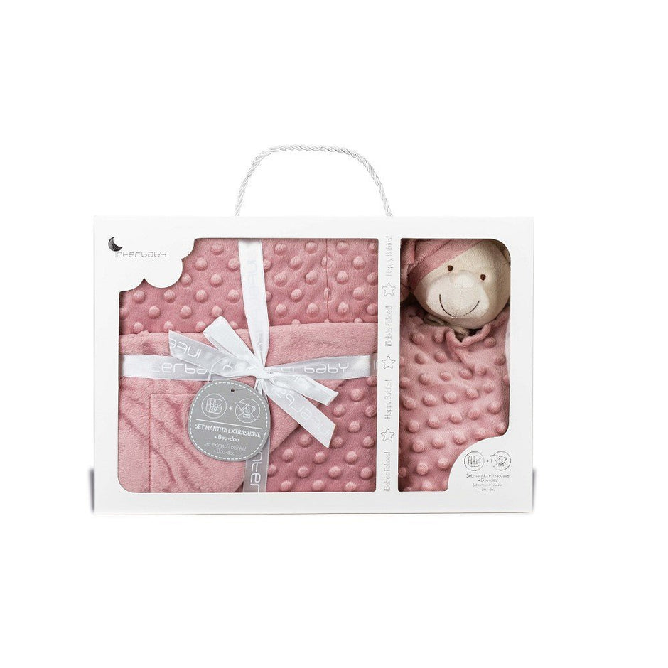 Babydecke mit Schmusetuch - Set - Babylions