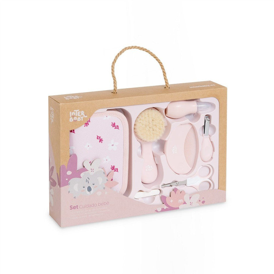 Babypflege - Set für Neugeborene – Blau & Rosa - Babylions