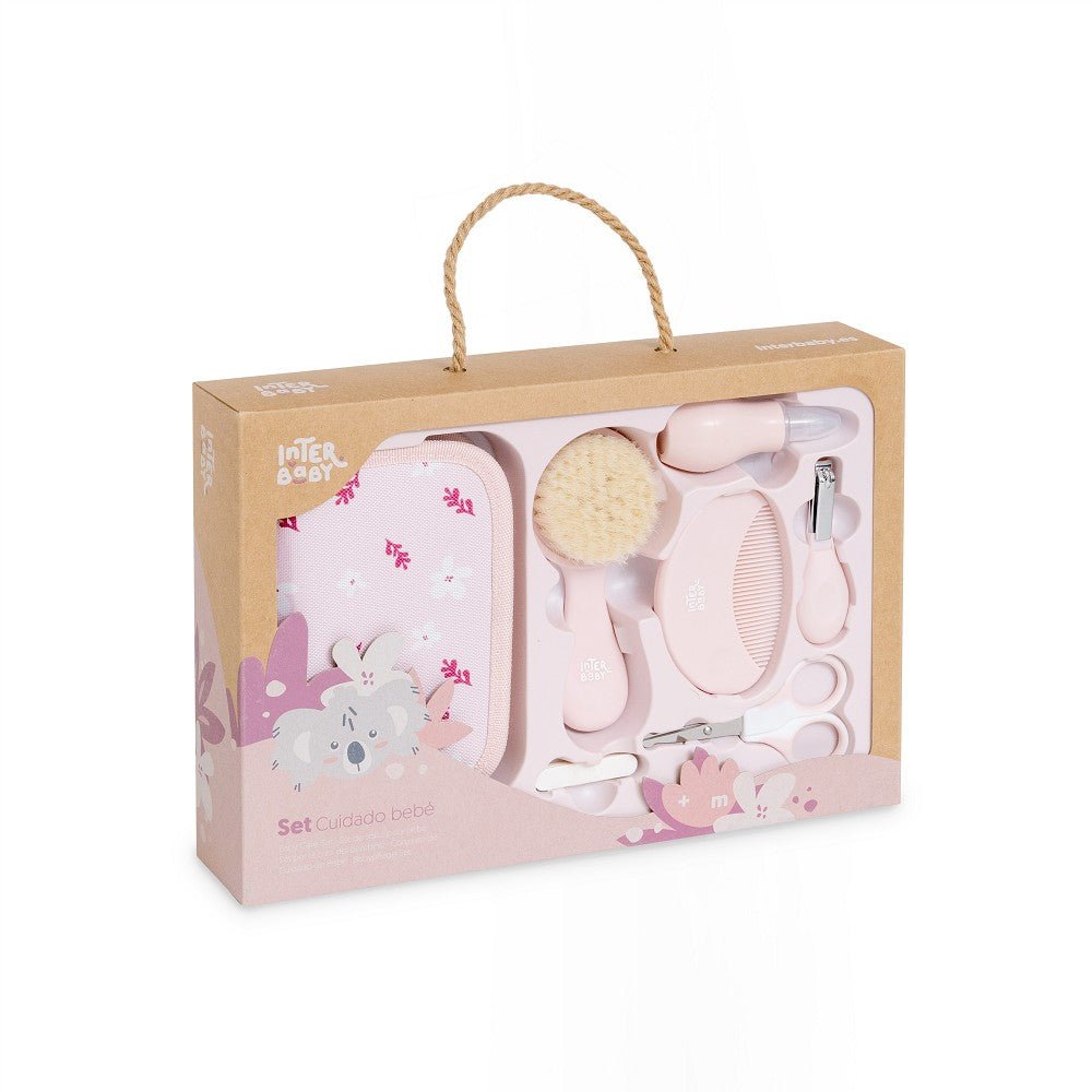 Babypflege - Set für Neugeborene – Blau & Rosa - Babylions