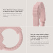 Silikon Beißring Löwe in Rosa mit verschiedenen Texturen – BPA-freie Zahnungshilfe aus lebensmittelechtem Silikon für Babys