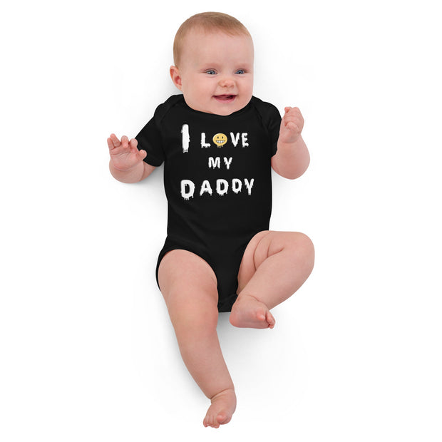 Bio - Babybody „I love my Daddy“ – Geschenk für Papa - Babylions
