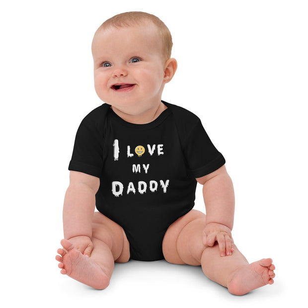 Bio - Babybody „I love my Daddy“ – Geschenk für Papa - Babylions