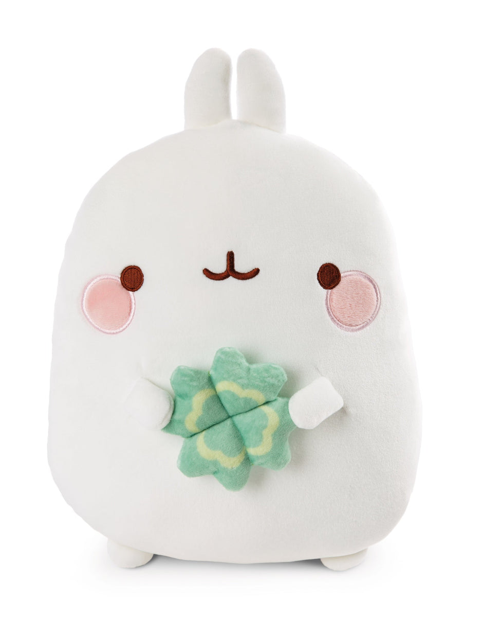 Figürliches Kissen MOLANG mit Kleeblatt - Babylions