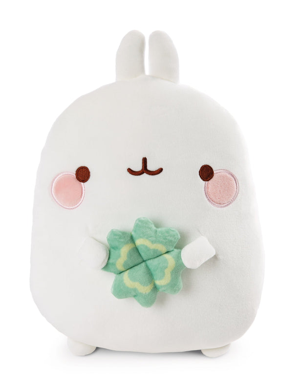 Figürliches Kissen MOLANG mit Kleeblatt - Babylions