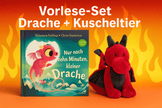 Geschenkset Drache: Vorlesebuch + Kuscheltier - Babylions