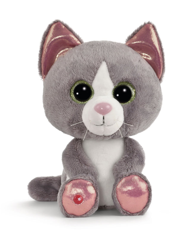 GLUBSCHIS Kuscheltier Katze Felinja NICI GREEN - Babylions