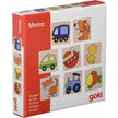 eitliche Verpackung Holz Memo Spiel für Kinder mit Tier- und Fahrzeugmotiven – 16 Teile