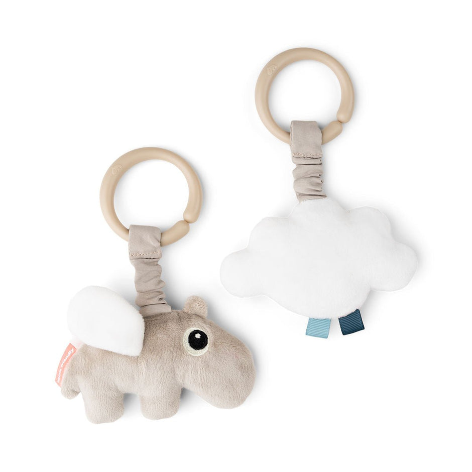 Hängespielzeug 2er Set Wally und Happy Clouds von Done by Deer für Babys