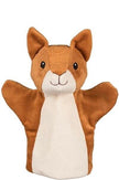 Handpuppe Eichhörnchen für Kinder – flauschige Tierpuppe für kreatives Spiel – BabyLions®