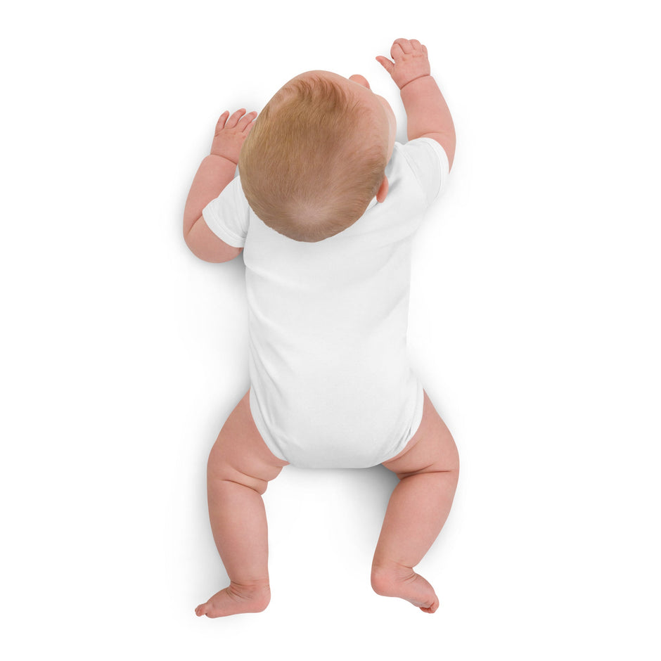 Hello, I’m new here – Babybody mit Löwen - Willkommensgruß - Babylions