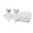 Interbaby Babyset Koala mit kuscheliger Babydecke und Schmusetuch