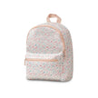 Interbaby Kindergartenrucksack Blumen in Rosa mit Fronttasche und floralem Muster