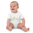 Mini - Saurus – Schwarzer Bio - Babybody für Dino - Fans - Babylions
