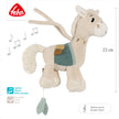Mini Spieluhr Pferd natur 23 cm aus Baumwolle mit sanfter Melodie – Baby Spieluhr ab 0 Monaten