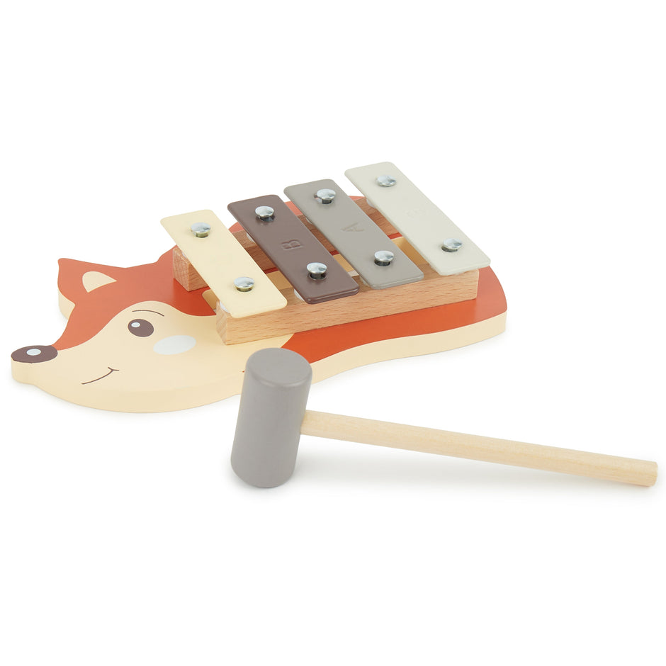 Mini Xylophon aus Holz – Fuchs & Reh - Babylions
