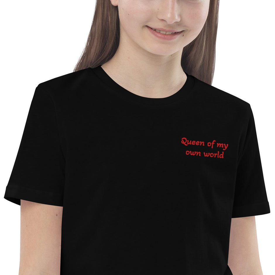 Queen of my World – Bio - Shirt für starke Mädchen - Babylions