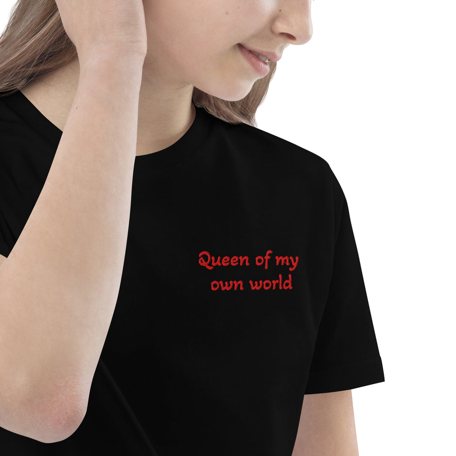 Queen of my World – Bio - Shirt für starke Mädchen - Babylions
