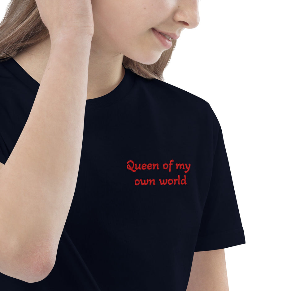 Queen of my World – Bio - Shirt für starke Mädchen - Babylions