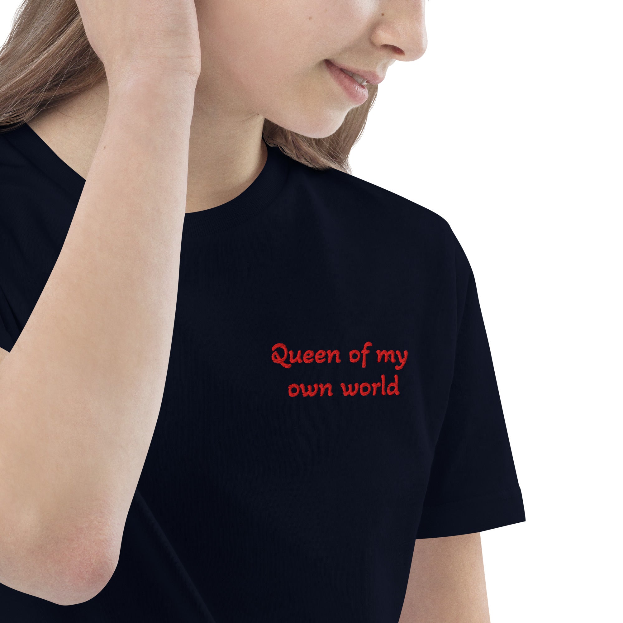 Queen of my World – Bio - Shirt für starke Mädchen - Babylions