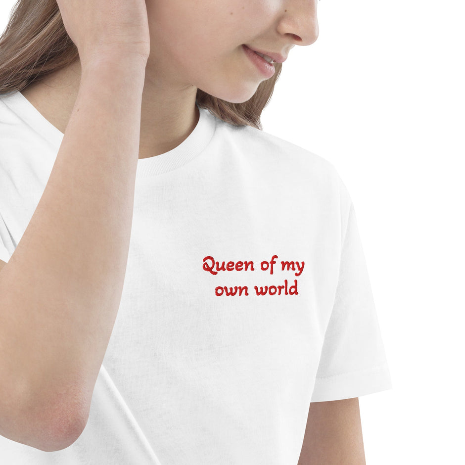 Queen of my World – Bio - Shirt für starke Mädchen - Babylions