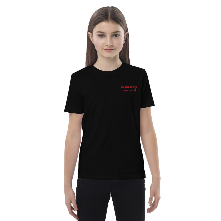 Queen of my World – Bio - Shirt für starke Mädchen - Babylions