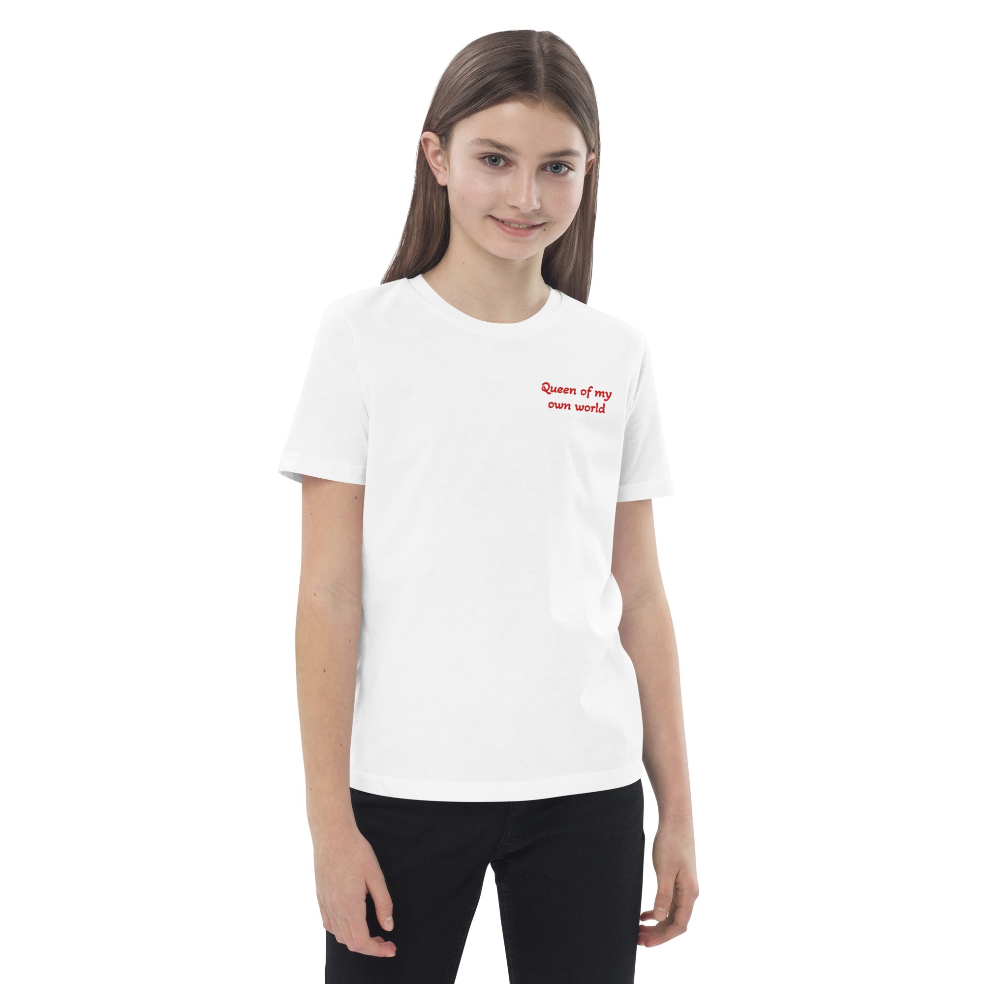 Queen of my World – Bio - Shirt für starke Mädchen - Babylions
