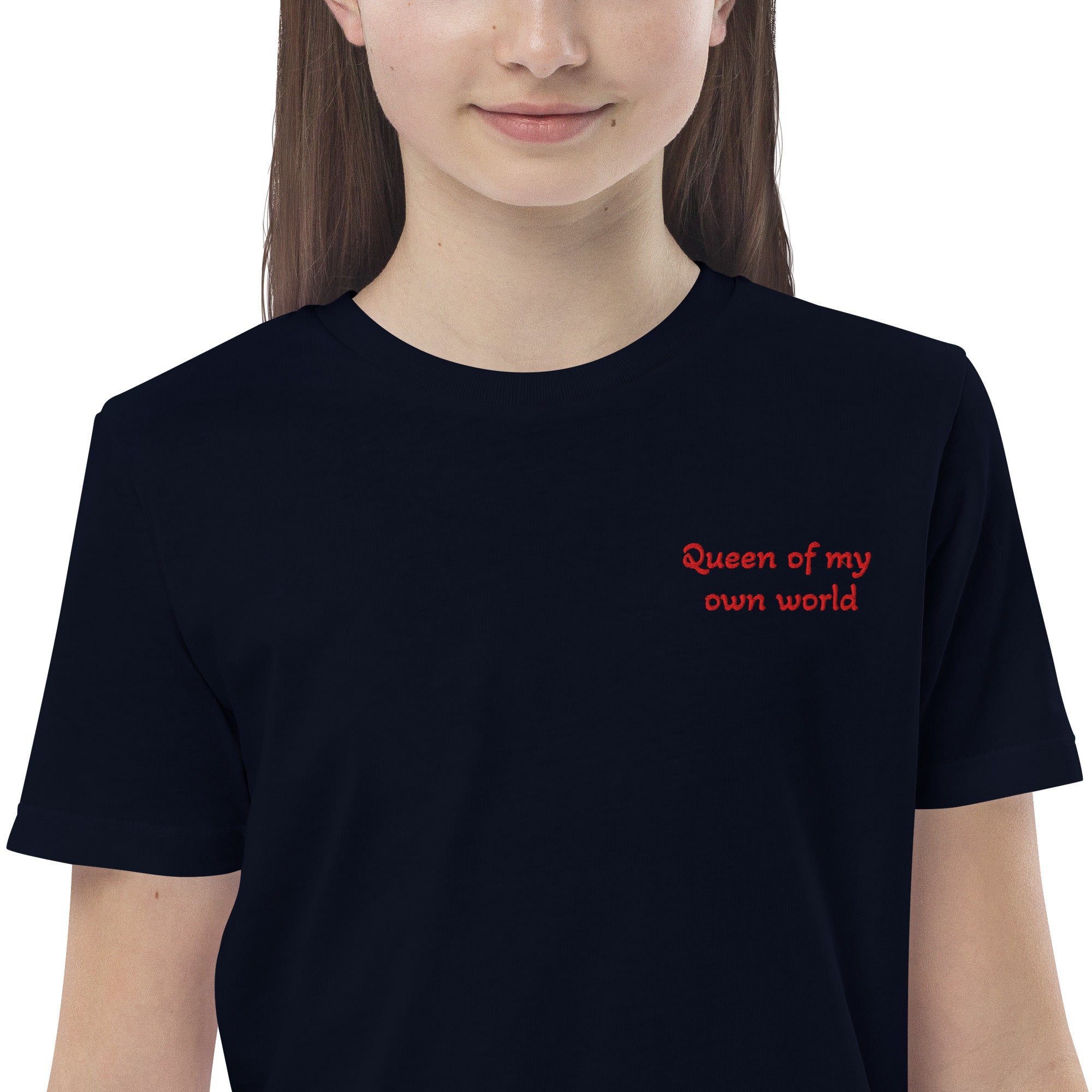Queen of my World – Bio - Shirt für starke Mädchen - Babylions