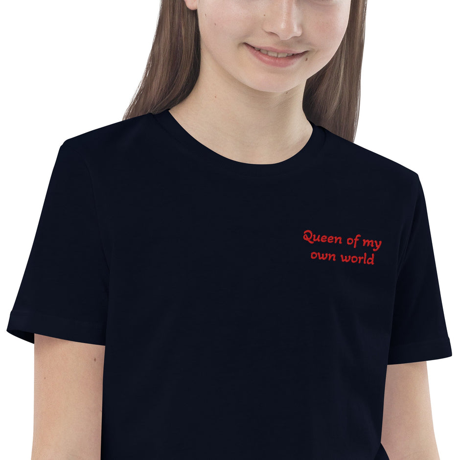 Queen of my World – Bio - Shirt für starke Mädchen - Babylions