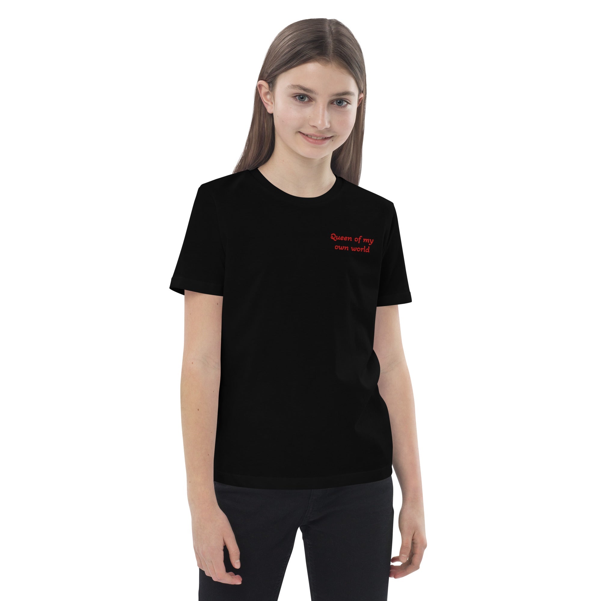 Queen of my World – Bio - Shirt für starke Mädchen - Babylions