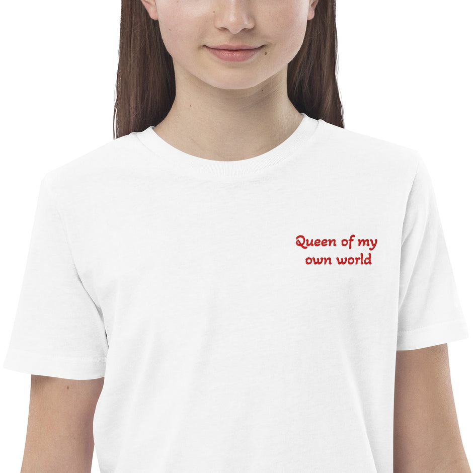 Queen of my World – Bio - Shirt für starke Mädchen - Babylions